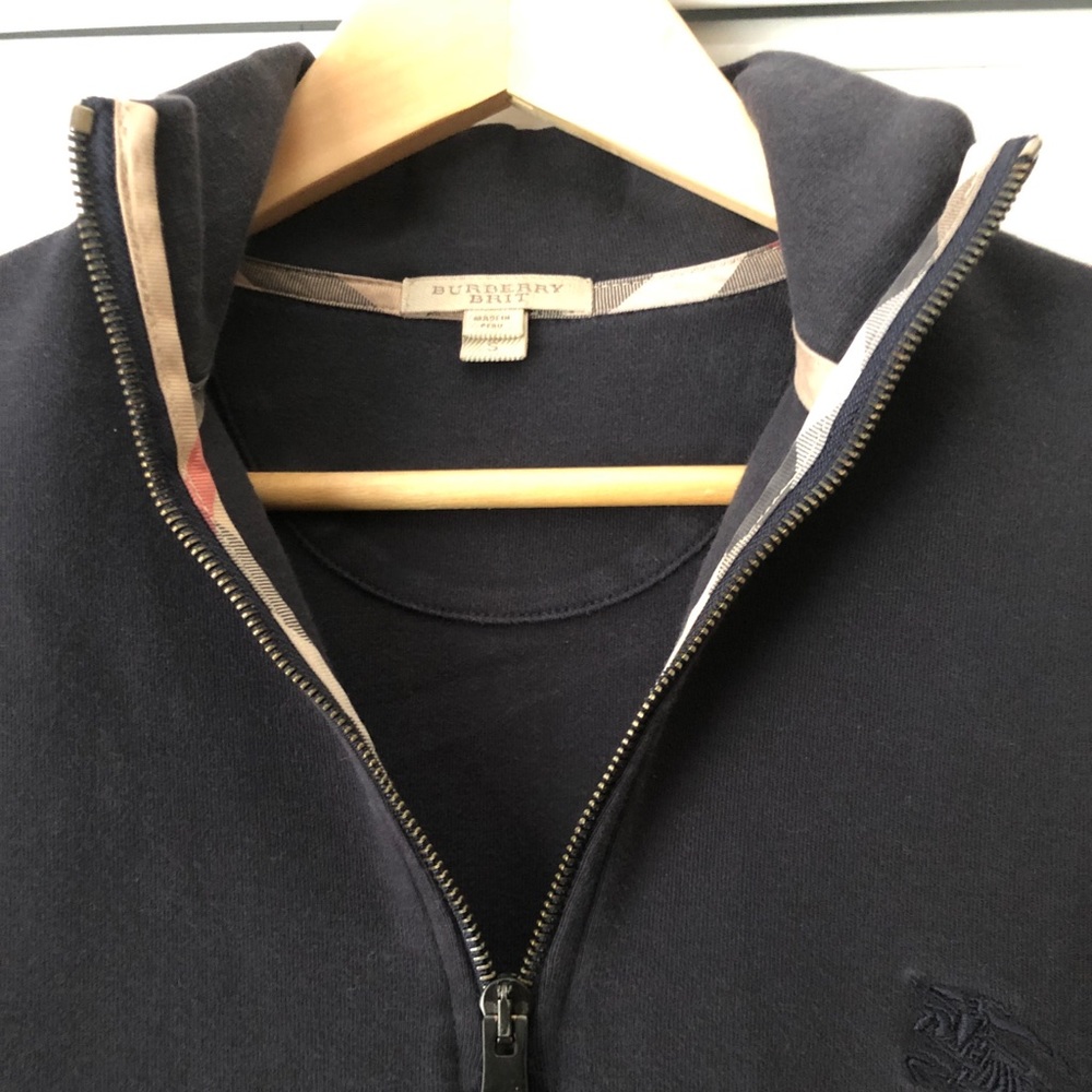 Burberry Cotton Half Zip
